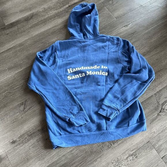 Sweet Rose Creamery Zip Up Hoodie Sweatshirt Size L - Picture 2 of 5